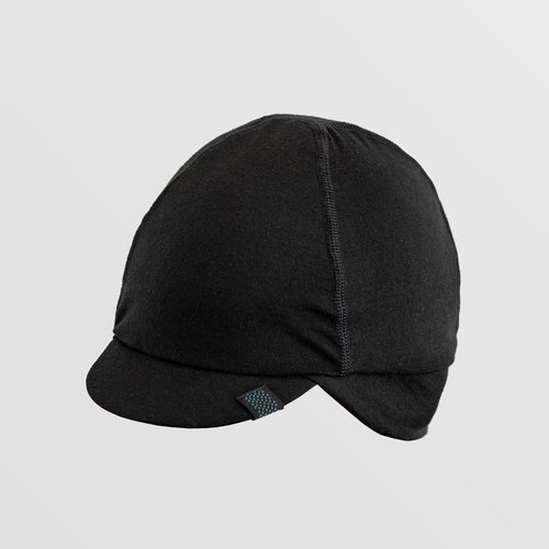 MERINO CAP - BLACK
